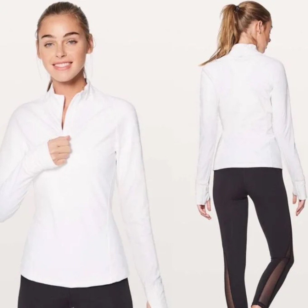 Lululemon Toasty Tech half zip NWT sz 8